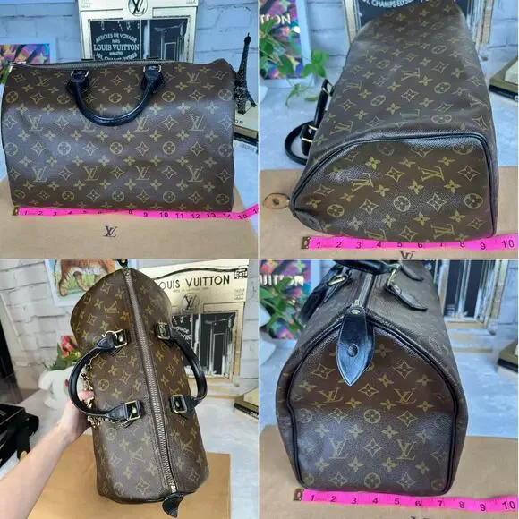 Louis Vuitton Speedy 35 Vintage Custom dyed leather CUTE - Picture 16 of 16